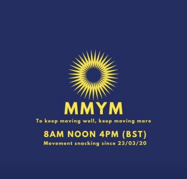 Home page of the Make Movement Your Mission (MMYM) programme